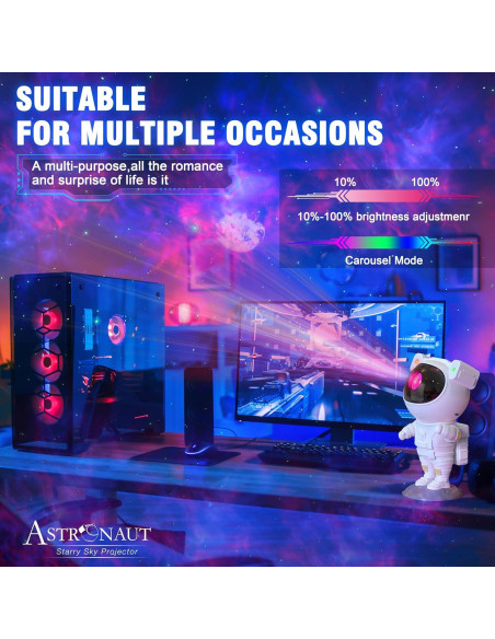 Proyector de Estrellas Joyradia NCI004 Luz Nocturna 360