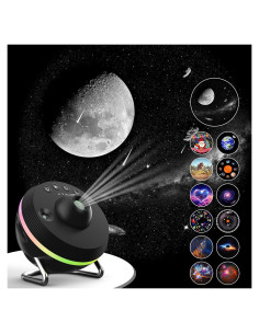 Proyector Galaxy 4K HD para Dormitorio - Luz Nocturna Estrellada