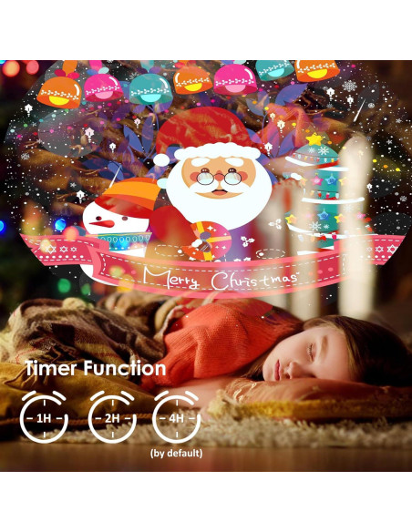 Proyector Galaxy 4K HD para Dormitorio - Luz Nocturna Estrellada