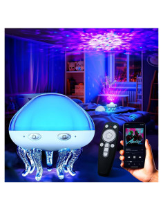 Proyector Galaxy TonyEst, Luz Nocturna y Ruido Blanco 12.7cm