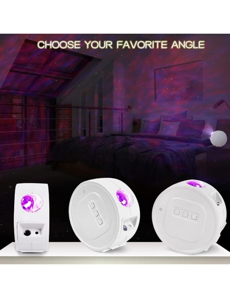 Proyector de Estrellas Miraise LED con Nebulosa y Olas