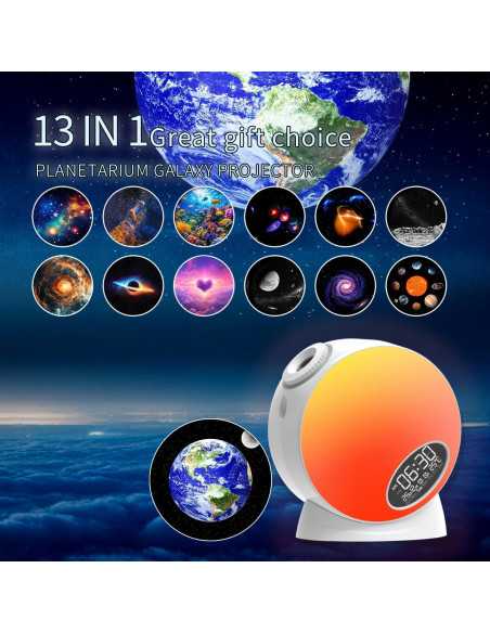 Proyector de Estrellas Galaxy Flevo 4K HD con Control Remoto