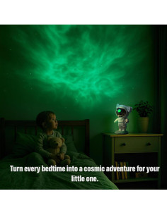 Proyector de Estrellas Galáctico Astronauta LED 5W con Control Remoto 2