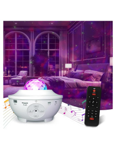 Proyector de Galaxia Estelar Body Harbour con Altavoz Bluetooth