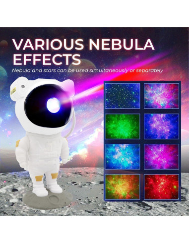 Proyector Galáctico GMKbuy Astronauta LED 15.2x20.3cm