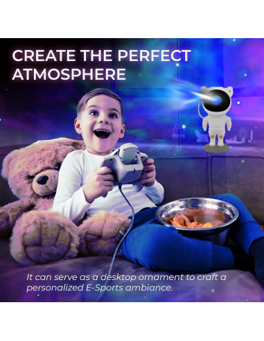 Proyector Galáctico GMKbuy Astronauta LED 15.2x20.3cm