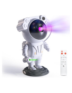 Proyector de Estrellas CaalLogt Astronauta LED con Control Remoto