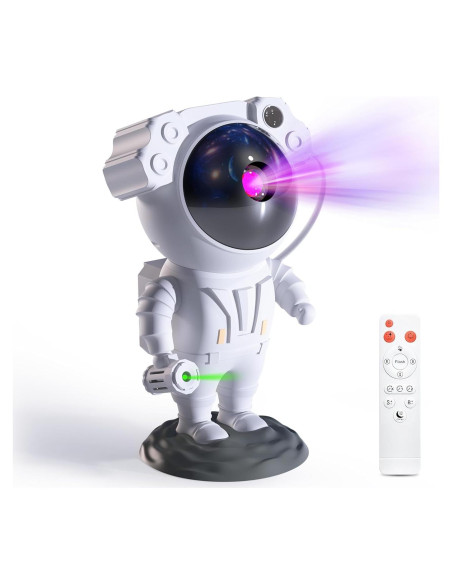 Proyector de Estrellas CaalLogt Astronauta LED con Control Remoto