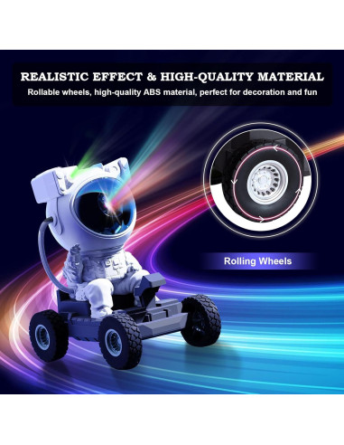 Proyector de Estrellas Astronauta ASTRAEA - Luz Nocturna LED