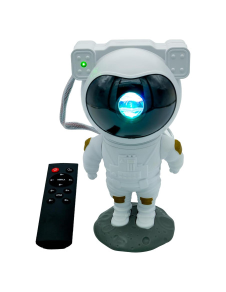Proyector Galáctico Astronauta Curiosity Cove - 360 USB
