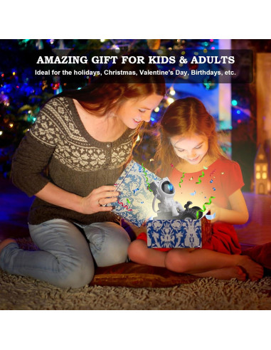 Proyector de Estrellas Astronauta ASTRAEA - Luz Nocturna LED