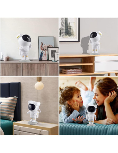 Proyector de Estrellas Space Buddy Astronauta Luz Nocturna