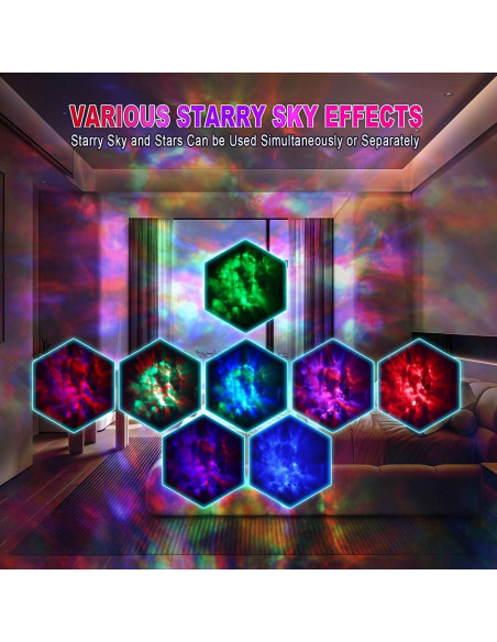 Proyector de Luz Nocturna Astronauta Lonvis - Control Remoto