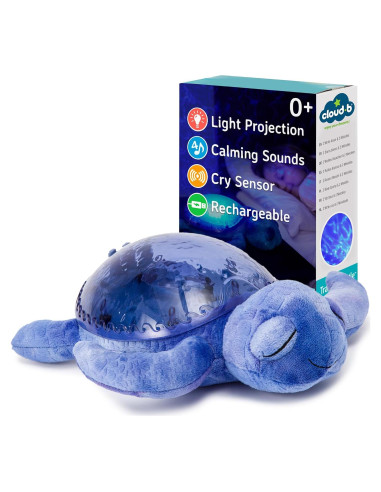 Proyector de Luz Nocturna Cloud b Tortuga Tranquila Recargable