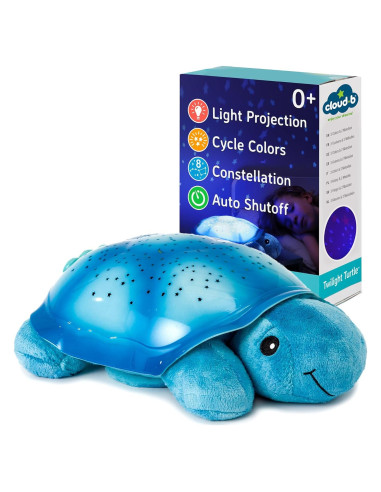 Proyector de Estrellas Cloud b Tortuga Azul 3 Colores 8 Constelaciones
