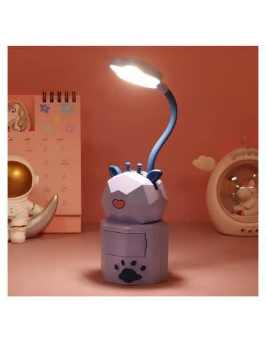 Lámpara de Escritorio LED Atigmdc Plegable USB Luz Nocturna