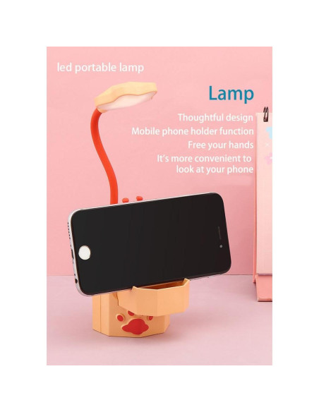 Lámpara de Escritorio LED Atigmdc Plegable USB Luz Nocturna