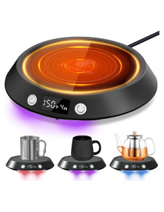 Calentador de Tazas Kepwam 55W con 3 Temperaturas y Temporizador