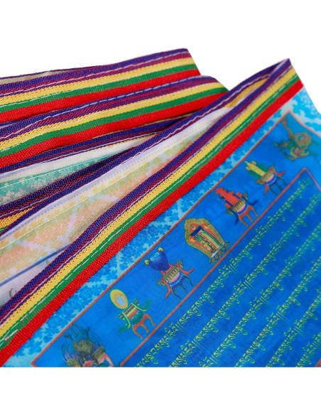 Banderas de Oración Budista Tibetanas Aolamegs 20pcs 36x28cm