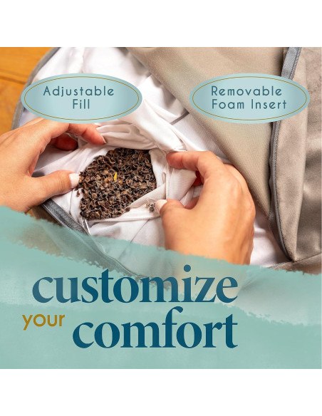 Cojín de Meditación Florensi Azul - Almohada de Suelo Grande