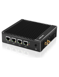 Mini PC Firewall VNOPN F12 Intel N3700 8GB 128GB 4x2.5GbE