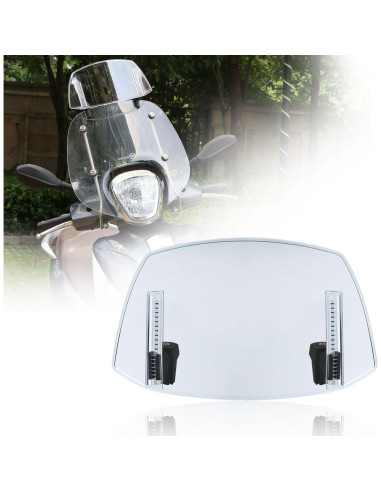 Extensión de Parabrisas Universal PACEWALKER para Motocicleta Azul