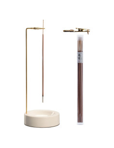 Soporte de Incienso Cerámica Invertido 10.16 cm para Meditación