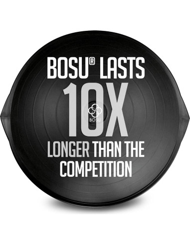 Bosu Pro Entrenador de Equilibrio 66 cm Negro para Cuerpo Completo