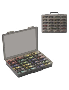 Organizador de Juguetes RHCOM Negro con 24 Compartimentos