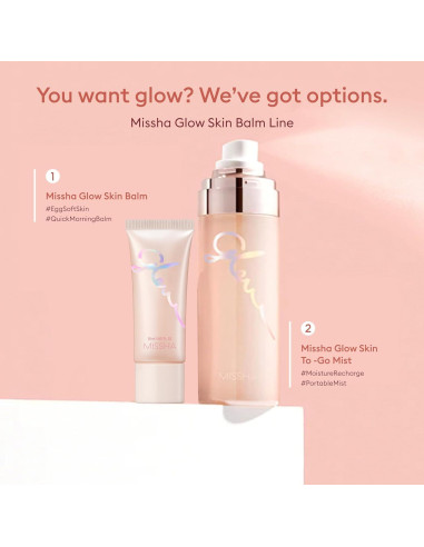 MISSHA Glow Skin Balm 20ml - Primer, Hidratante y Iluminador