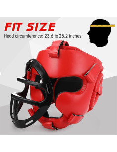 Casco de Boxeo VioraWhite para Adultos y Niños - 2 Unidades 2