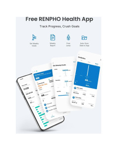 Cuerda de Salto Inalámbrica RENPHO con Peso y Contador 2