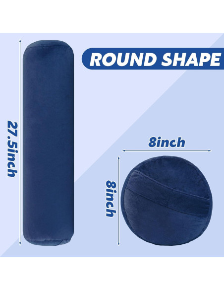 Almohada de Yoga Redonda MABOZOO 70x20cm Lavable