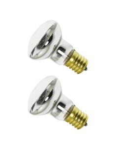 Paquete de 2 Bombillas de Lava R39 E17 25W para Lámparas