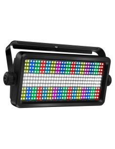 Luz Estroboscópica LED OPPSK 384 LEDs RGBW para Eventos