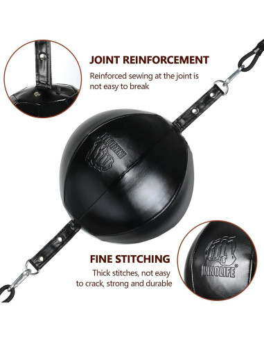 Kit de Boxeo Doble Extremo InnoLife con Cuerdas Elásticas