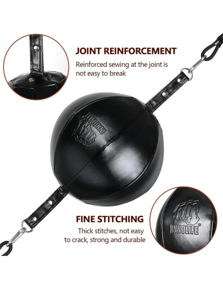 Kit de Boxeo Doble Extremo InnoLife con Cuerdas Elásticas