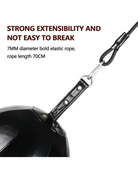 Kit de Boxeo Doble Extremo InnoLife con Cuerdas Elásticas