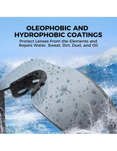 Gafas de sol polarizadas KastKing Tarkio, lentes PC 2.0mm UV400