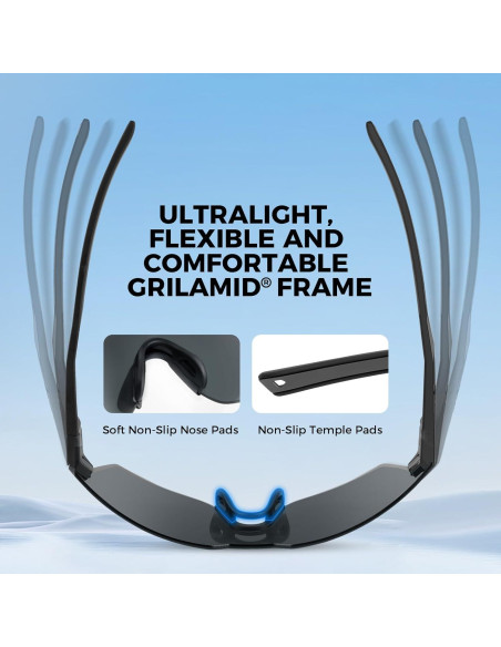 Gafas de sol polarizadas KastKing Tarkio, lentes PC 2.0mm UV400