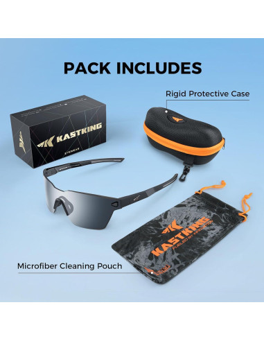 Gafas de sol polarizadas KastKing Tarkio, lentes PC 2.0mm UV400