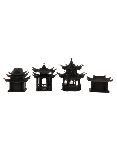 Pagoda China Miniatura KARESANSUI para Jardín Zen 2.54cm