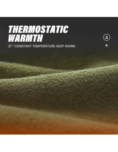 Balaclava Térmica para Esquí y Motociclismo - Verde Ejército 2