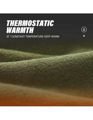 Balaclava Térmica para Esquí y Motociclismo - Verde Ejército