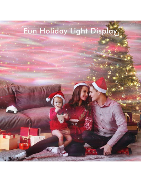 Proyector Galáctico Rossetta 4 en 1 con Ruido Blanco y Bluetooth