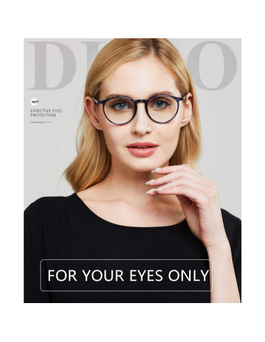 Gafas de Lectura DUCO Superligeras con Bloqueo Luz Azul