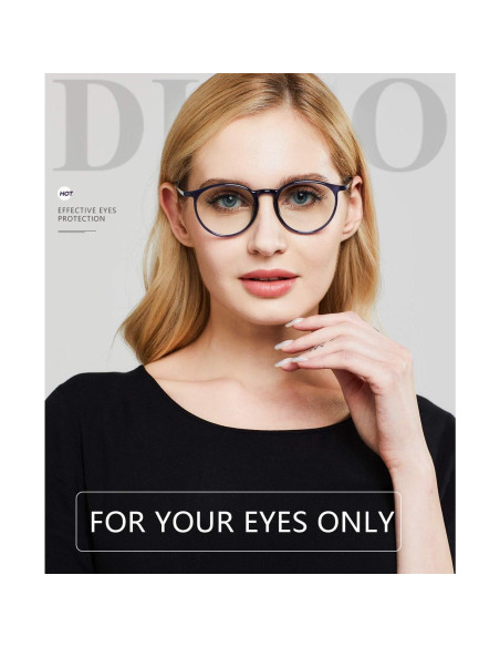 Gafas de Lectura DUCO Superligeras con Bloqueo Luz Azul