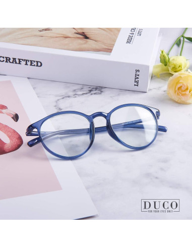 Gafas de Lectura DUCO Superligeras con Bloqueo Luz Azul
