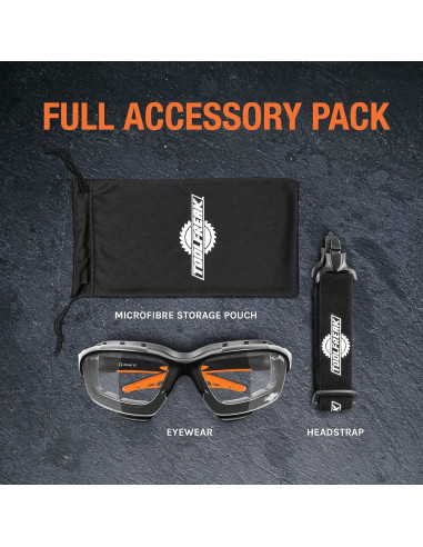 Gafas de Seguridad ToolFreak Spoggles, Acolchadas, UV380