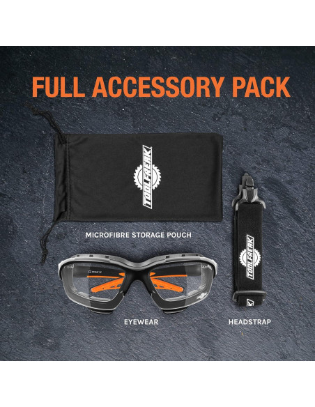 Gafas de Seguridad ToolFreak Spoggles, Acolchadas, UV380